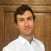 man looking at the camera